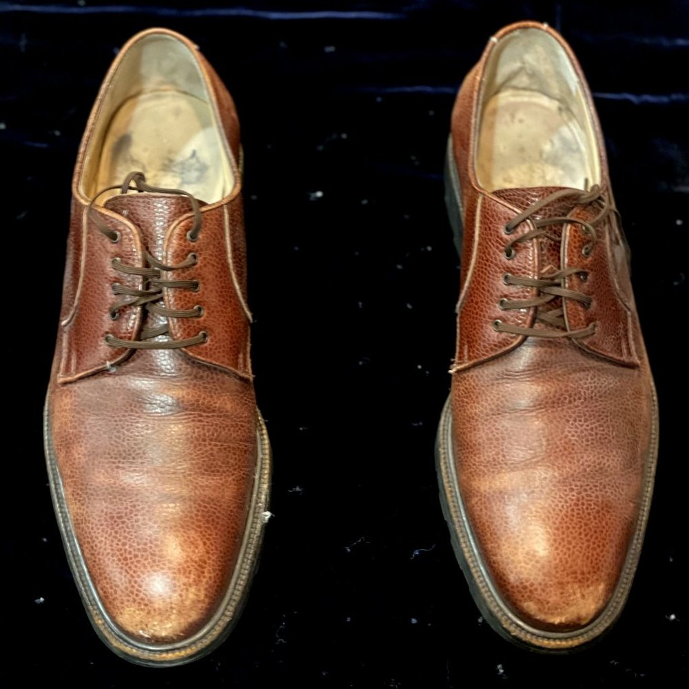 SALVATORE FERRAGAMO Leather Derby Shoes